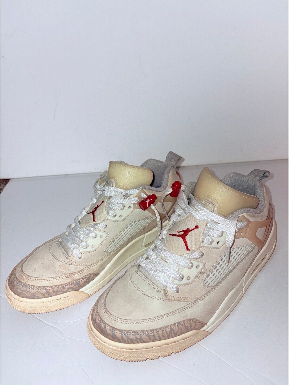 Jordan cream low top sneakers